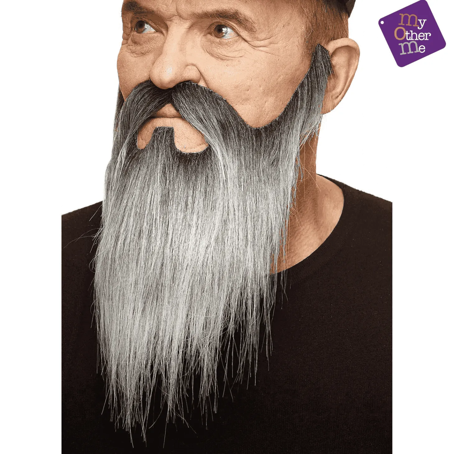 Bigote y barba para disfraz