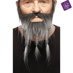 Bigote y patillas para disfraz