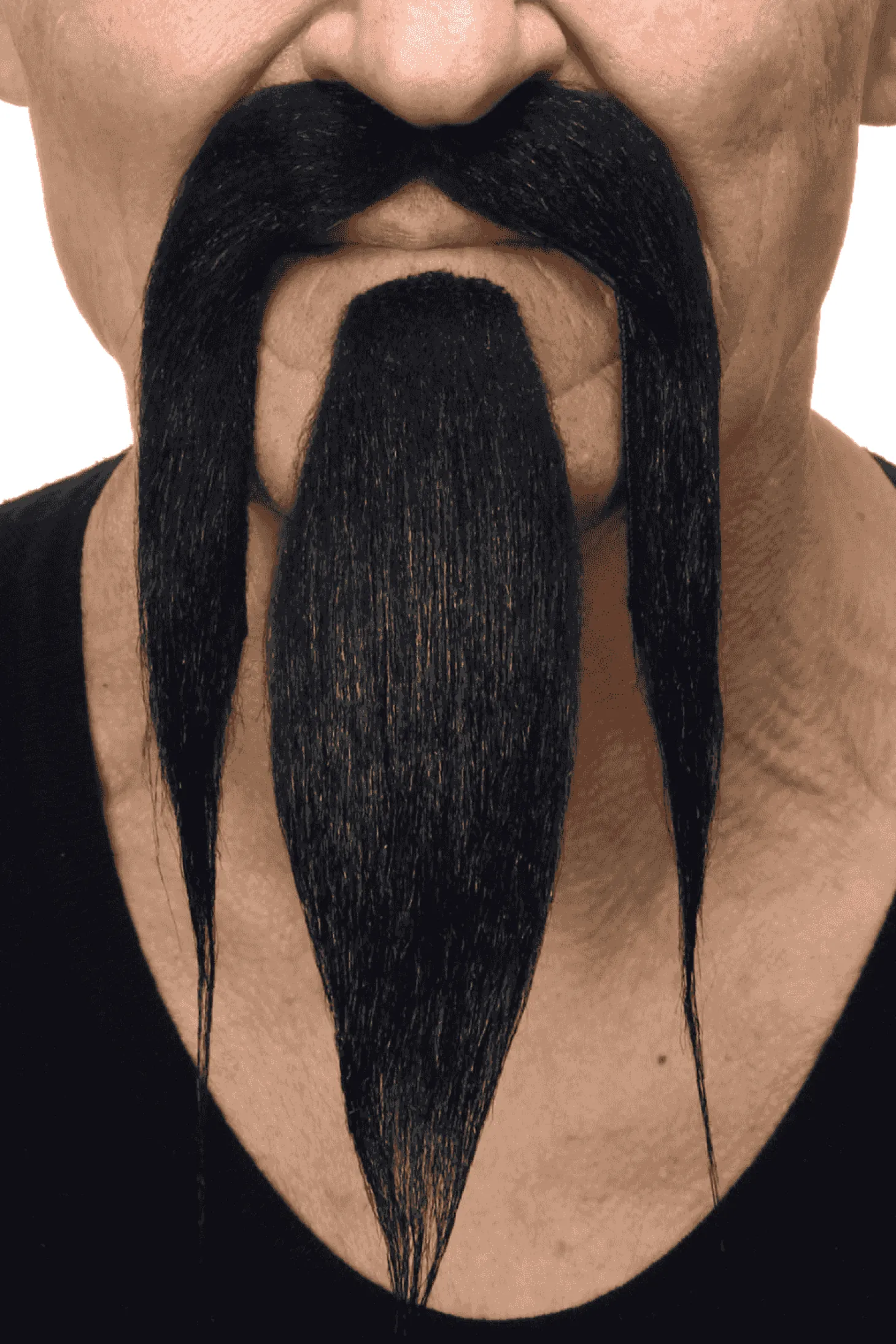 Bigote y perilla para disfraz