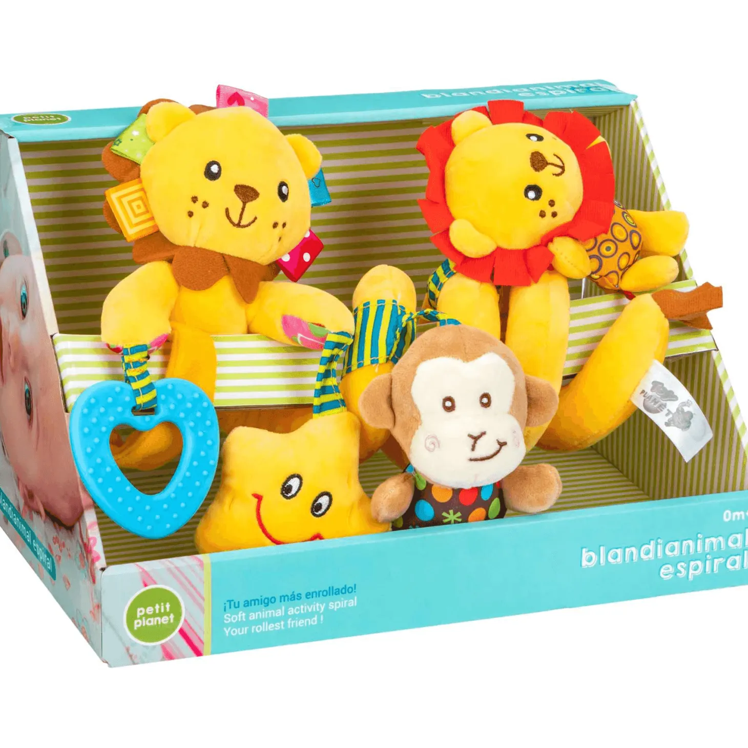 Blandianimal Espiral | Juguetes de tela