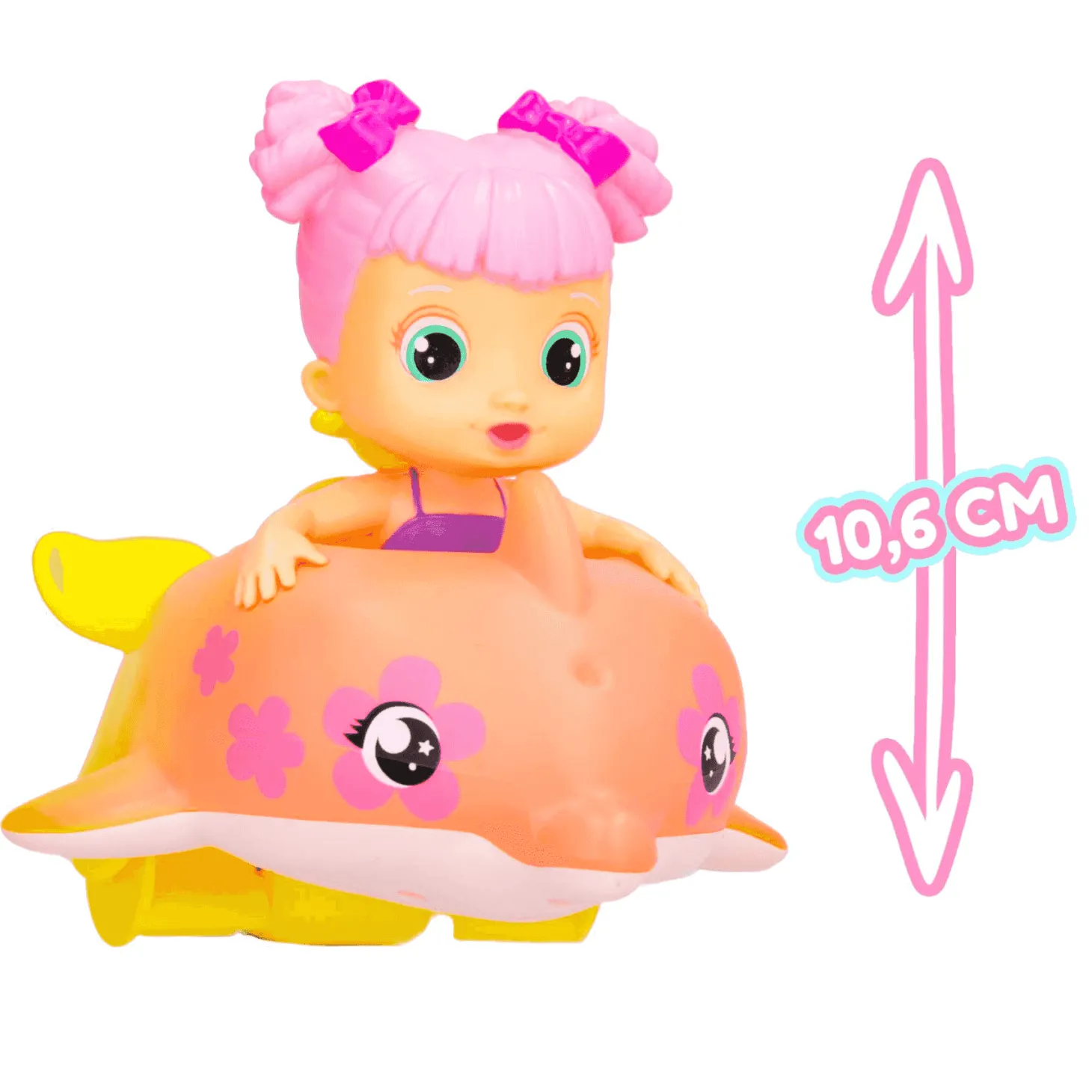 Bloopies Floaties Dolphins Coral Muñeca IMC