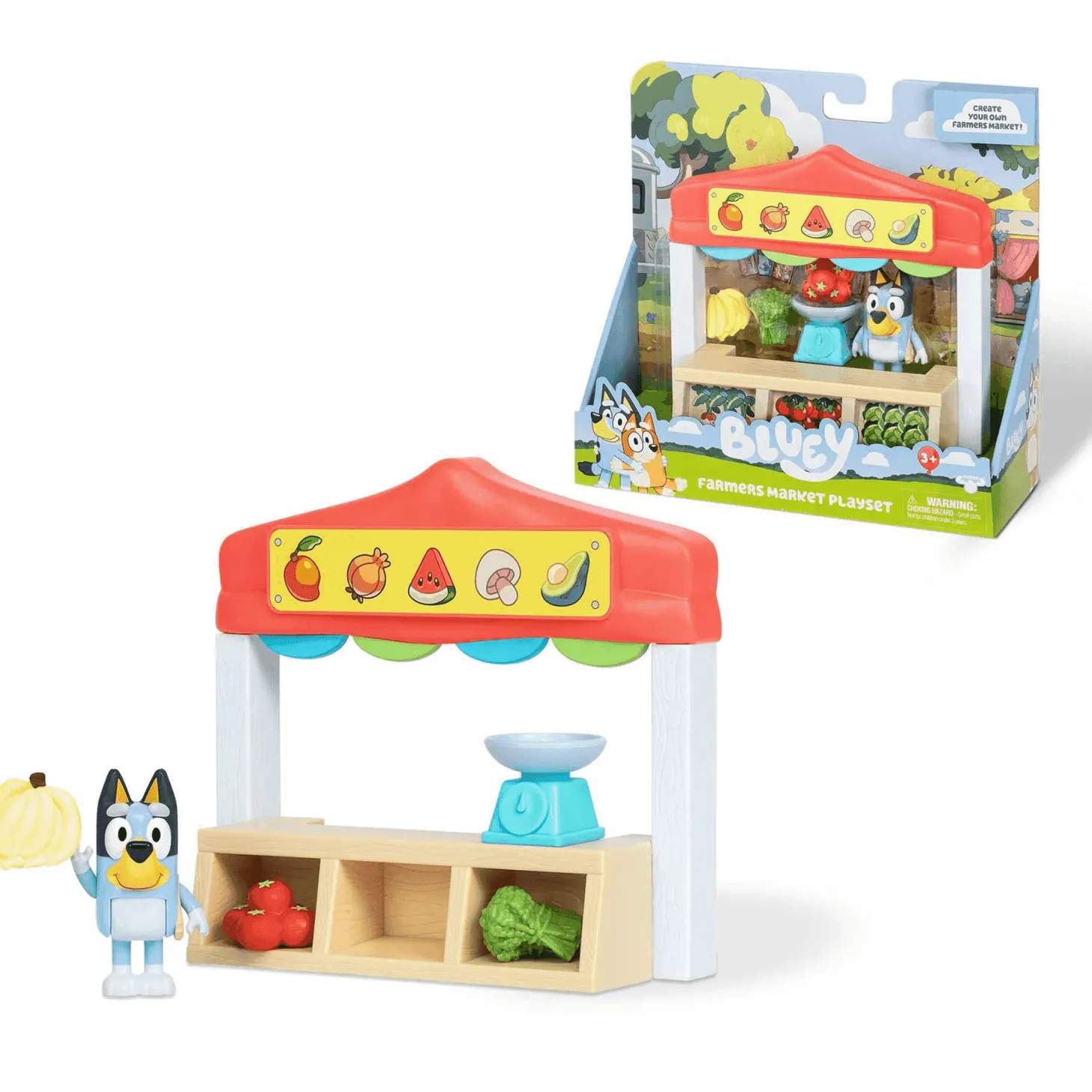 Bluey - Min Playsets Con Figura - Farme