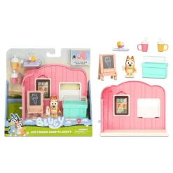 Bluey - Min Playsets Con Figura - Ice cream