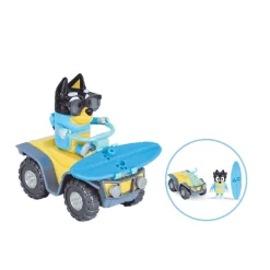 Bluey Beach Quad Vehículo con Figura