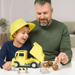 Bluey Camión Volquete con 2 Figuras