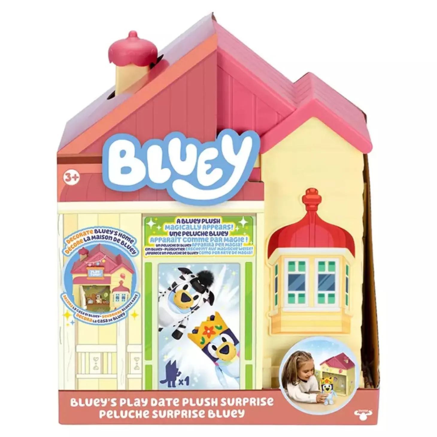 Bluey Caseta con Peluche Sorpresa – Set mágico