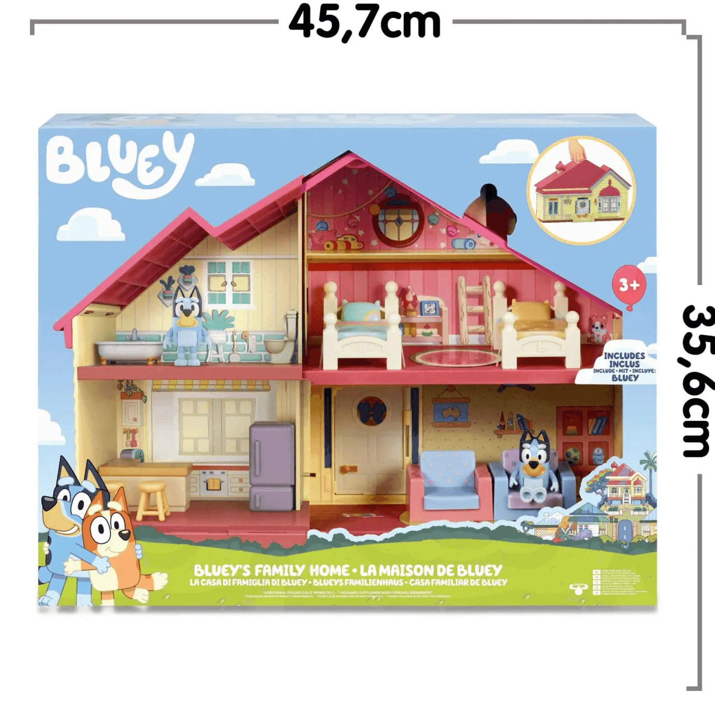 Bluey Family House Playset