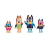 Bluey Pack 4 Figuras Serie 3 Familia Bluey en la playa