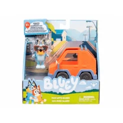Bluey Vehículo Básico + Figura Articulada