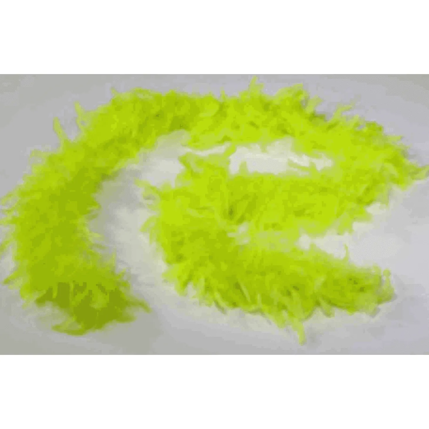 Boa Pluma Amarillo Fluor 1,8 M