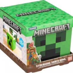 Bol para Snacks Creeper Streaming de Minecraft