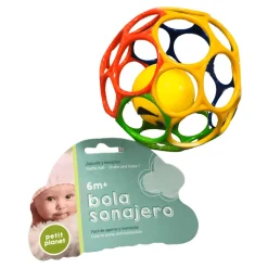 Bola Sonajero Juguete para Bebé | Petit Planet| Juguete Infantil