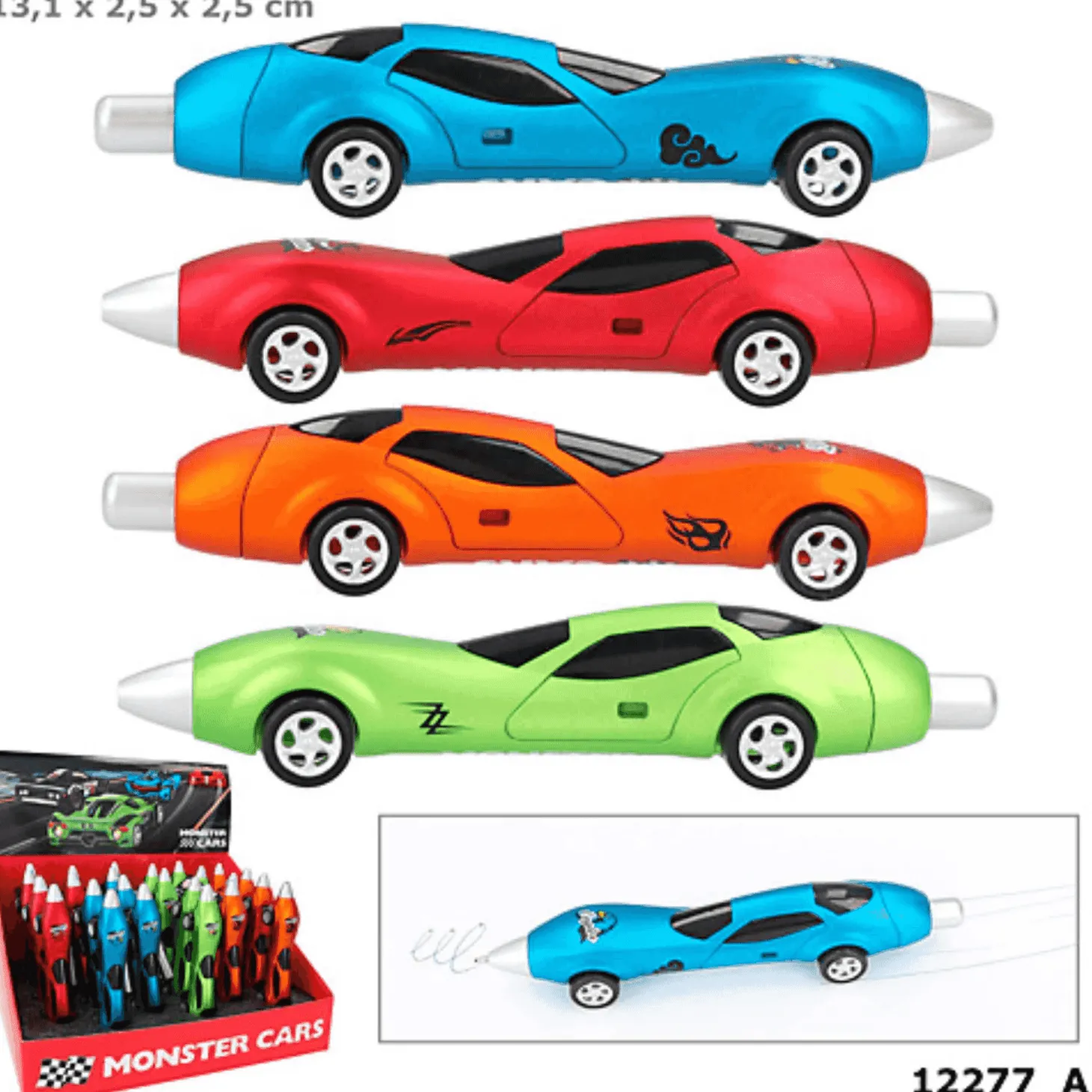 Boligrafo Monster Cars