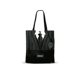 Bolsa Tela Shopping Miércoles Uniforme Never More