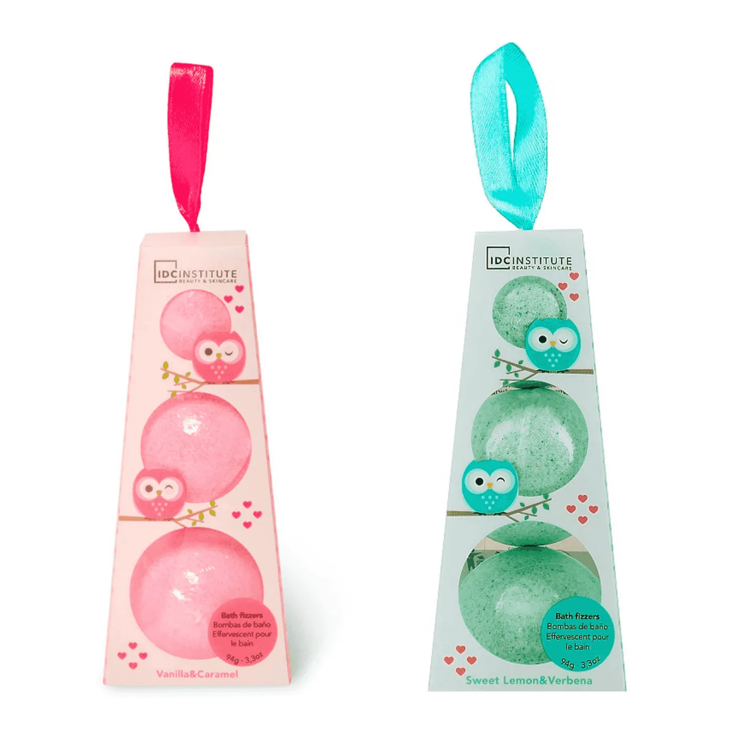 Bombas de Baño Owl Fizzer Balls IDC Institute Modelos surtidos
