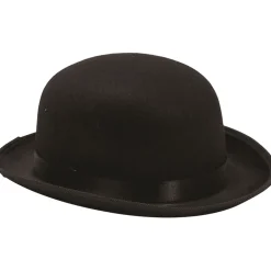 Bombín Negro Accesorio de Disfraz