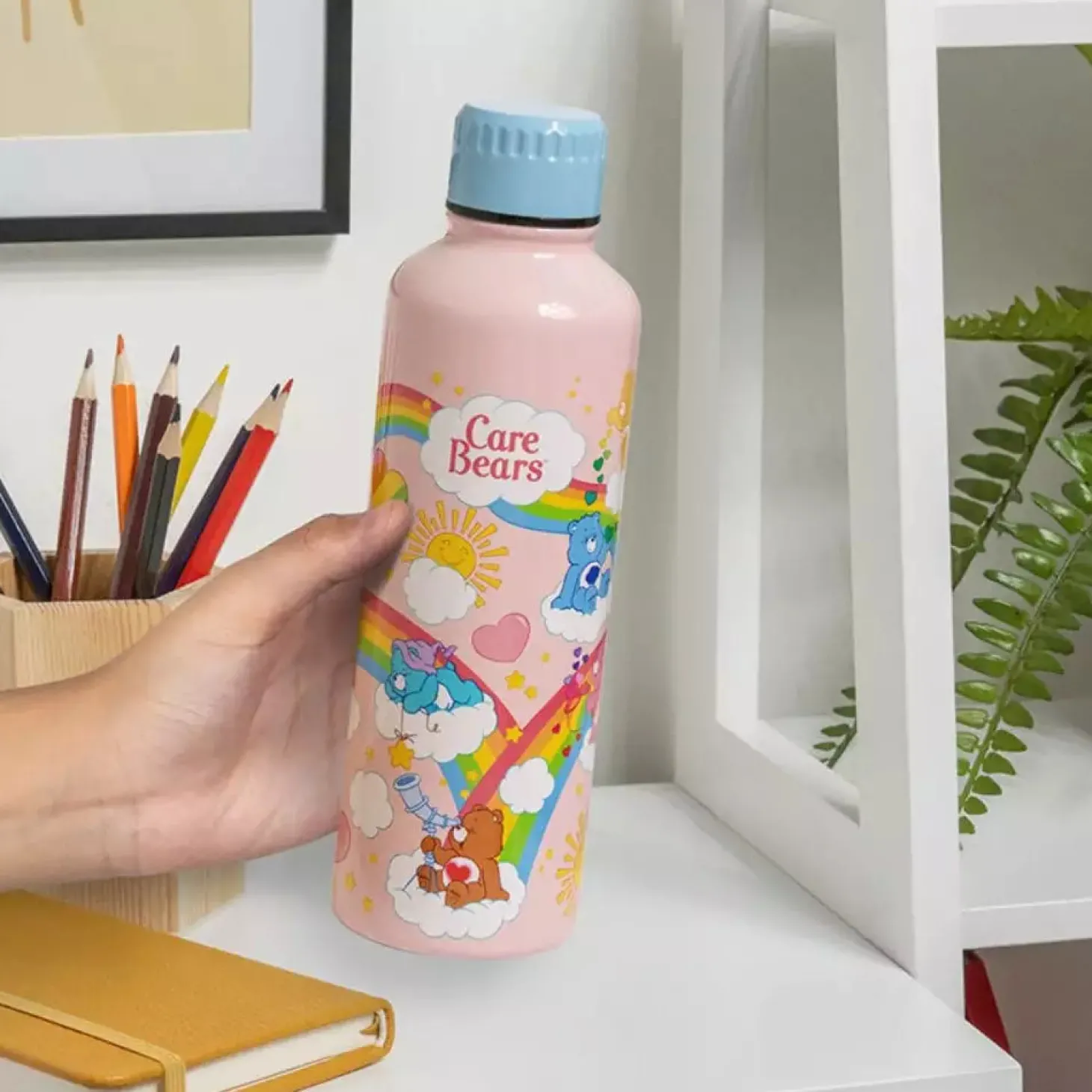 Botella de agua metálica Osos Amorosos 500 ml