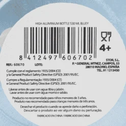Botella de Aluminio Infantil 530 ml Bluey