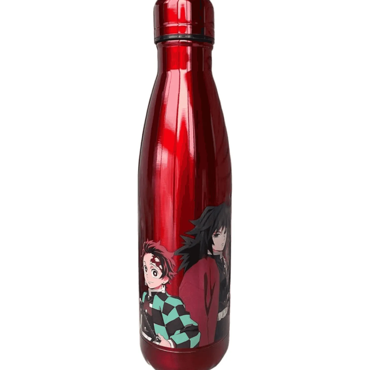 Botella de Metal Demon Slayer - Tanjiro & Giyu Isotérmica 500 ml