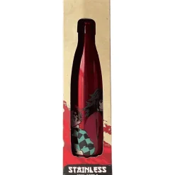 Botella de Metal Demon Slayer - Tanjiro & Giyu Isotérmica 500 ml