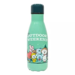 Botella metálica BT21 260ml - Estilo K-pop