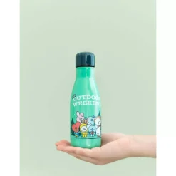 Botella metálica BT21 260ml - Estilo K-pop