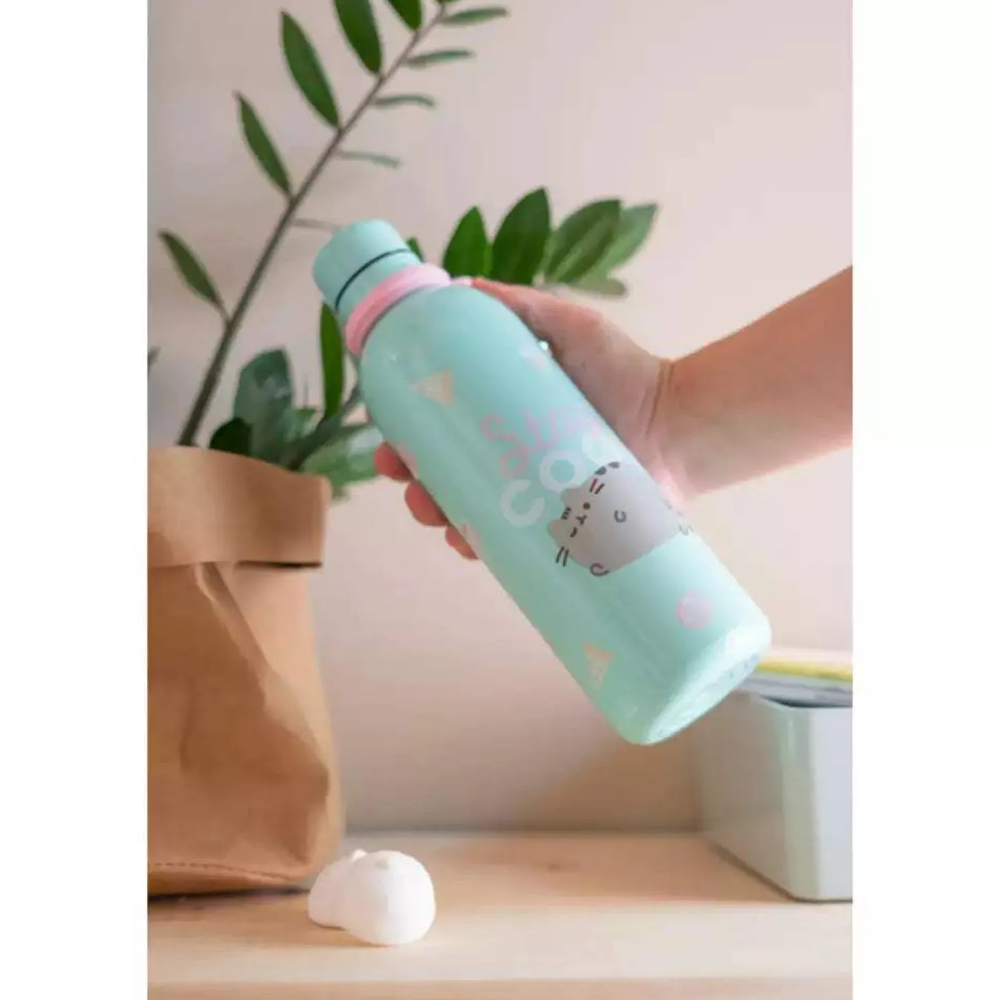 Botella Térmica de Acero Inoxidable Pusheen Foodie 500 ml
