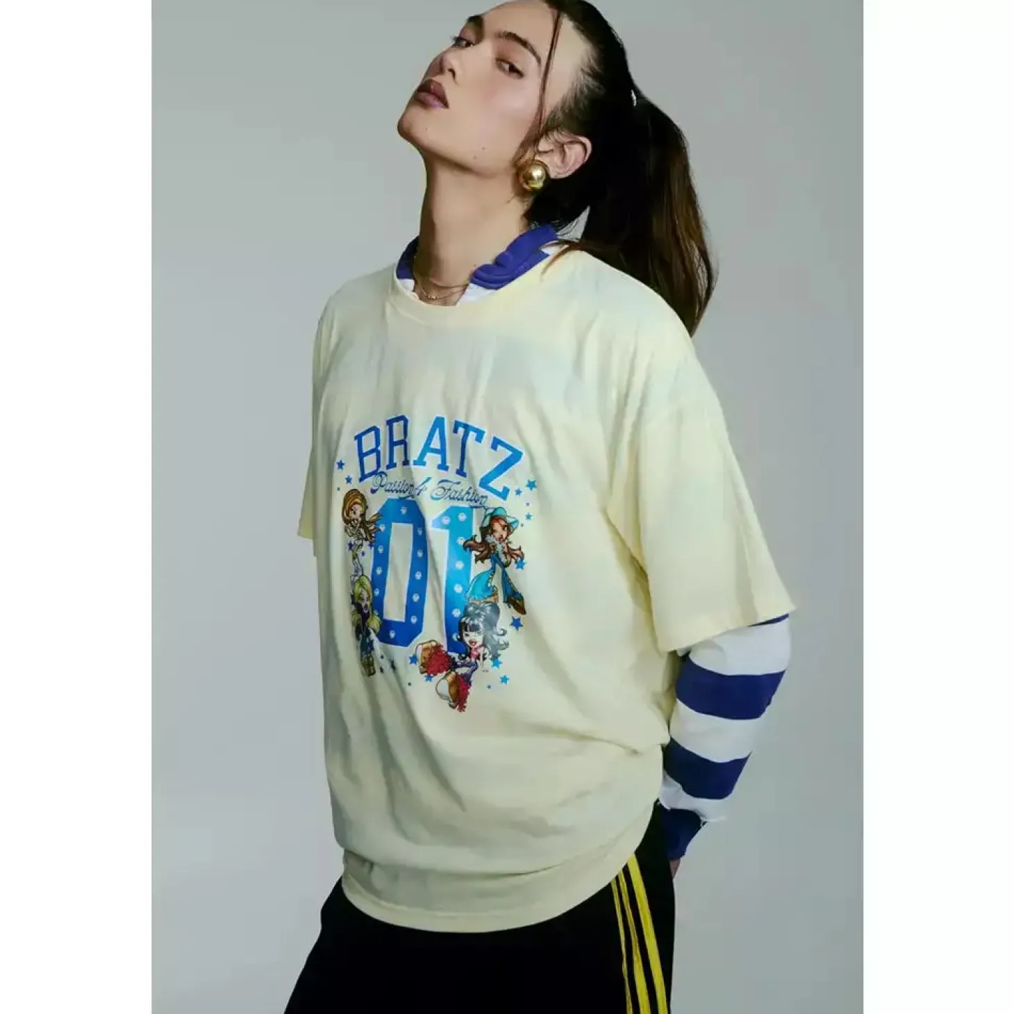 Bratz Stylin’ Sasha – Muñeca con estilo y camiseta personalizable