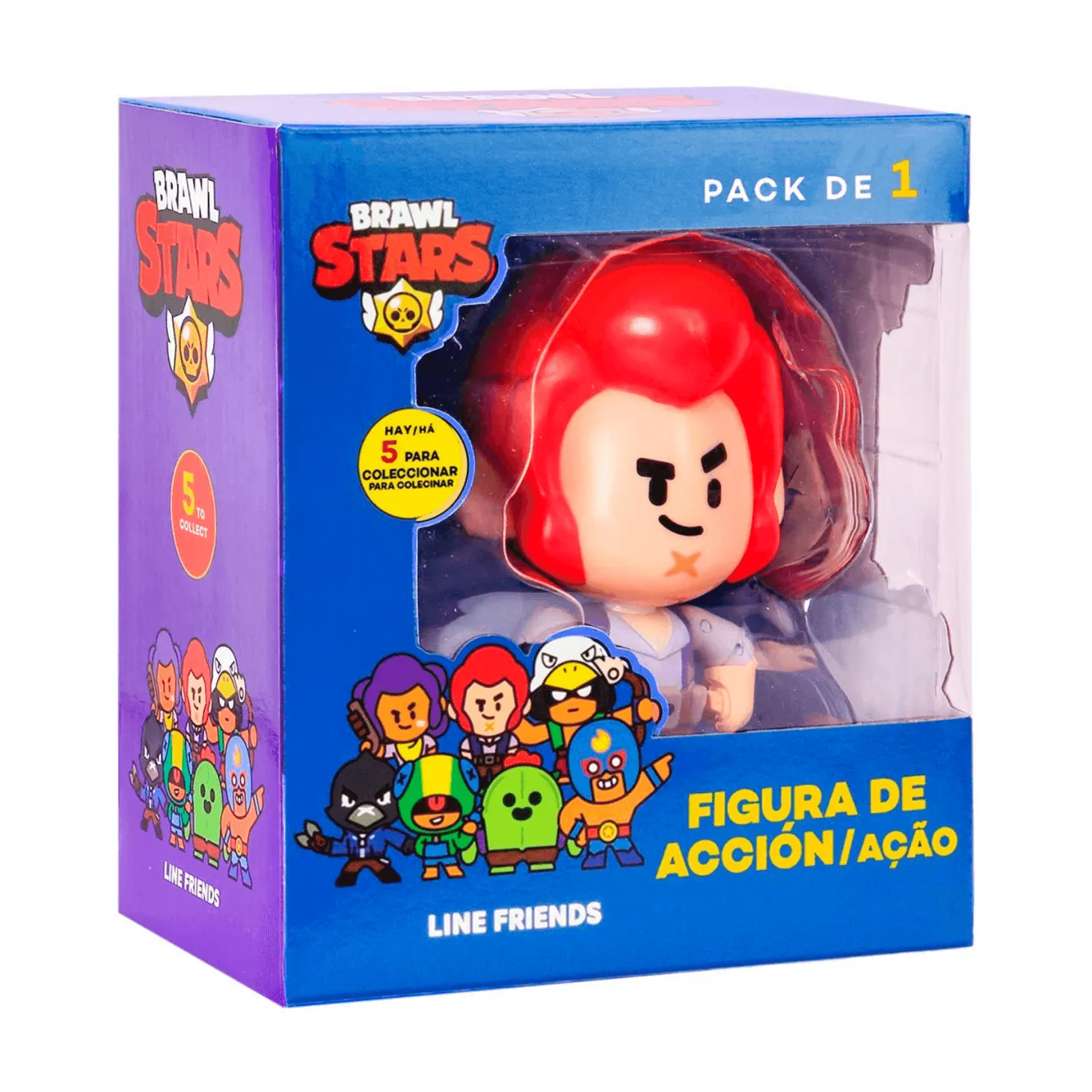 Brawl Stars Figura de Acción Pack 1 En Caja Diferentes Modelos