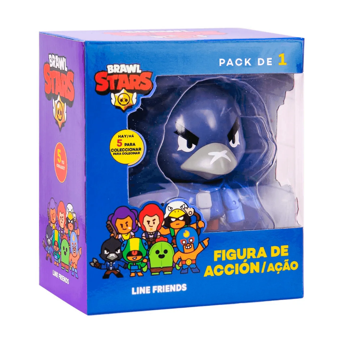 Brawl Stars Figura de Acción Pack 1 En Caja Diferentes Modelos