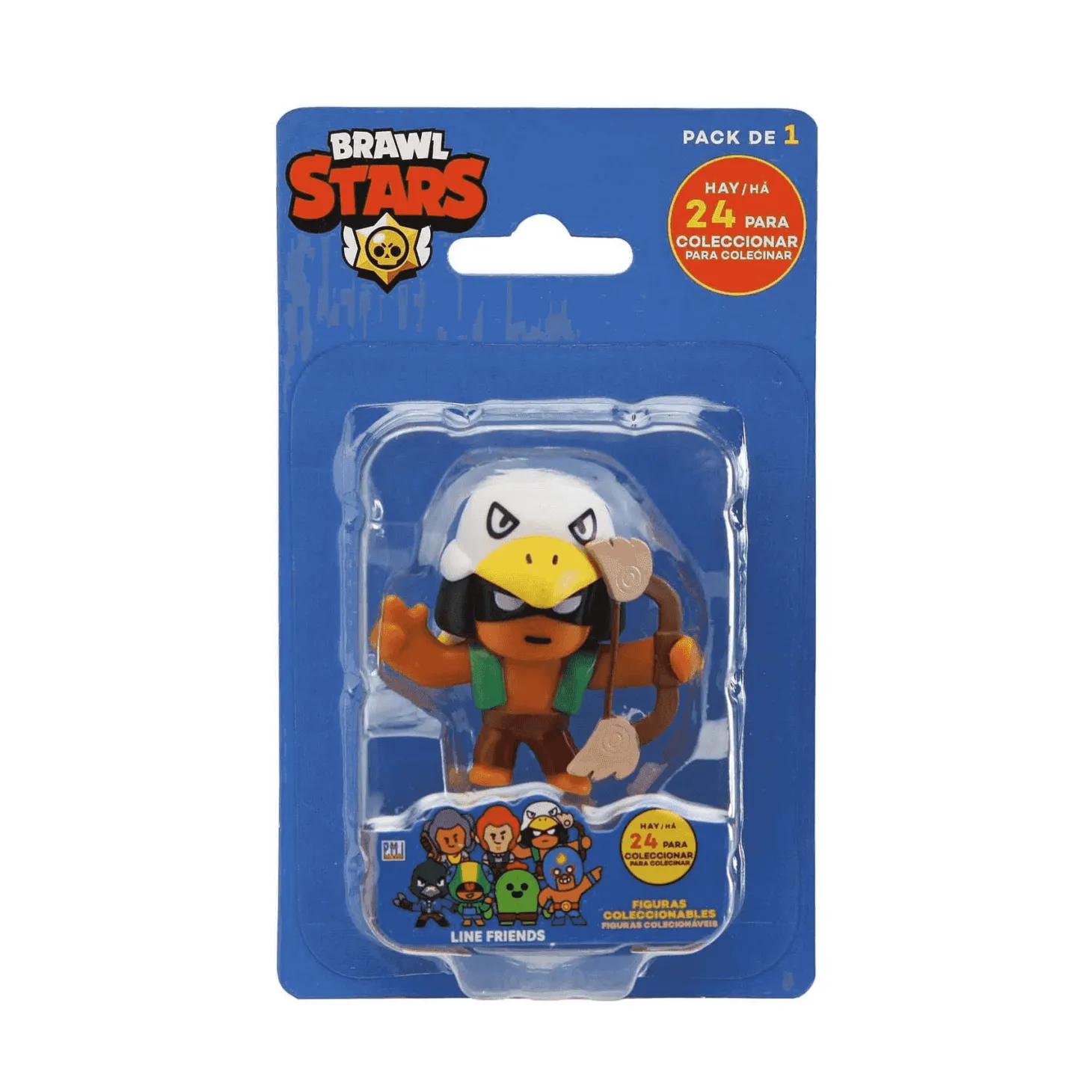 Brawl Stars Pack 1 Figura en Blister Diferentes Modelos