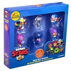 Brawl Stars Pack Deluxe de 8 Figuras Colección Diferentes Modelos
