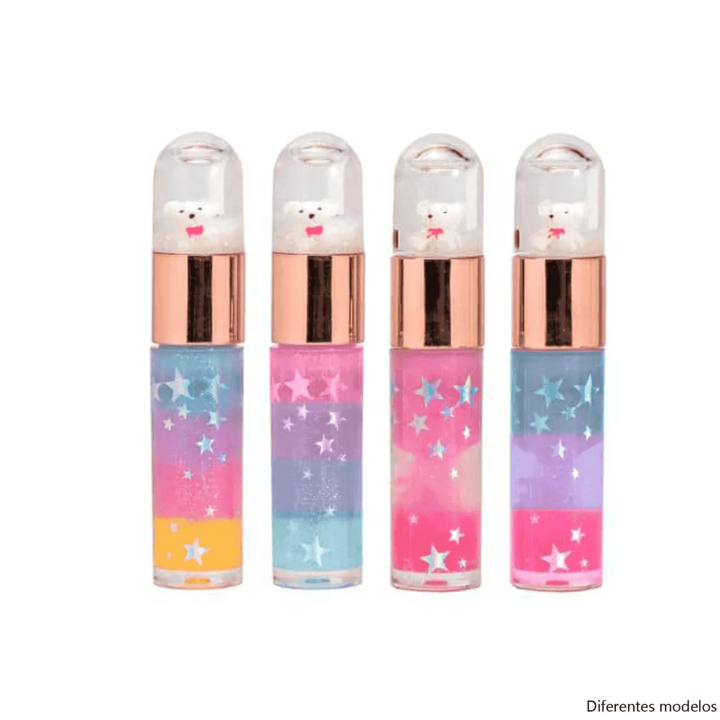 Brillo de Labios Bear Glitter Diferentes Modelos