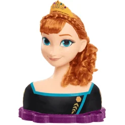 Busto Frozen 2 Disney de Peinado Deluxe Anna