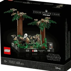 Capta el dinamismo de una emocionante escena de Star Wars: El Retorno del Jedi con el set LEGO® Star