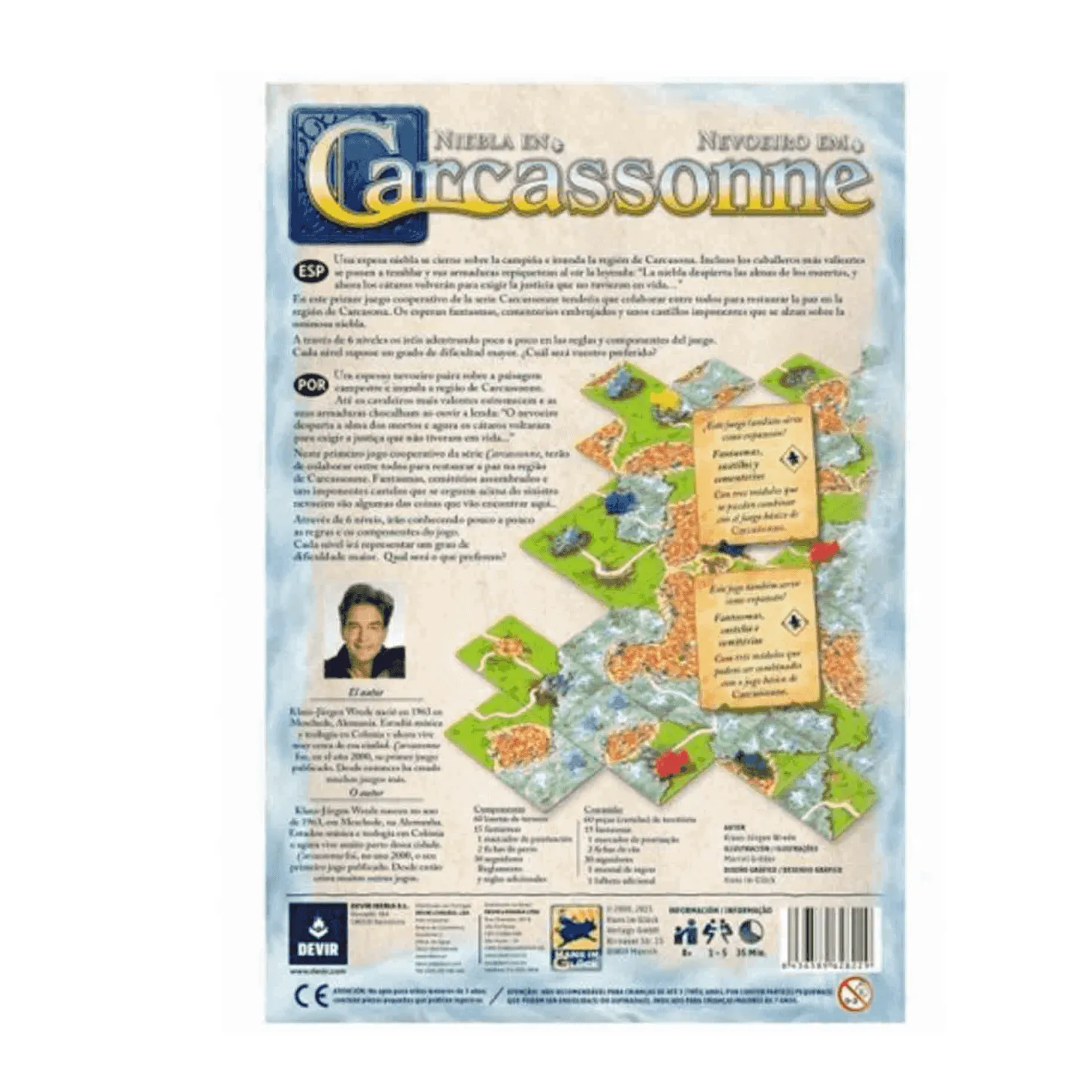 Carcassonne: Niebla en Carcassonne