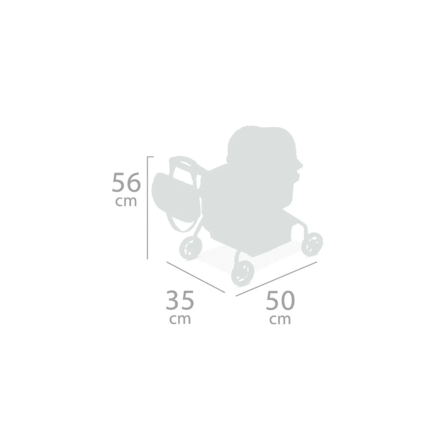 Carro de Muñecas Niza Mi Primer Carro