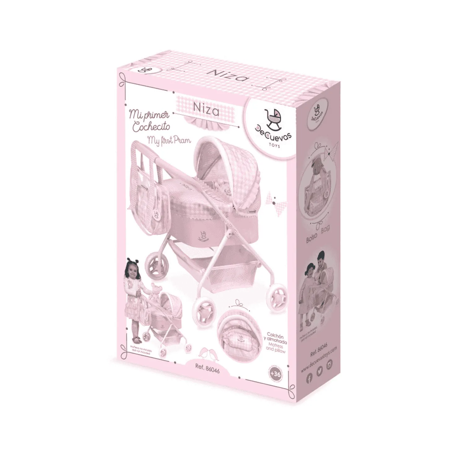 Carro de Muñecas Niza Mi Primer Carro