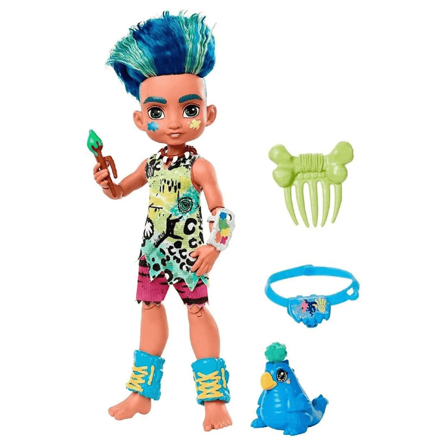 Cave Club Muñeco Slate con Mascota