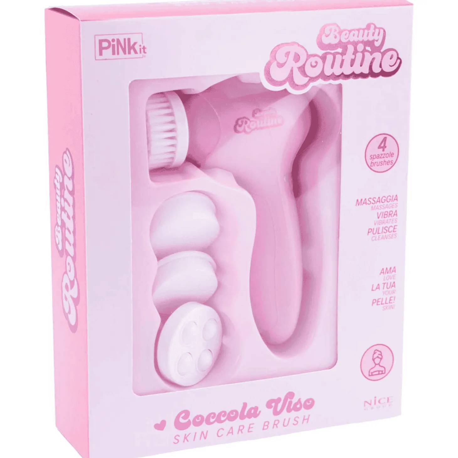 Cepillo Facial Beauty Routine - Juguete de Limpieza