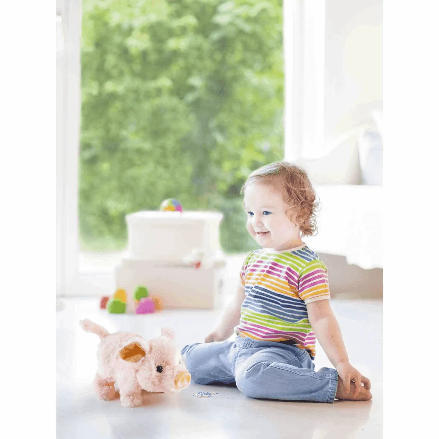 Cerdito Tobby El Peluche Interactivo Suave y Adorable para Niños