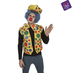 Chaleco y pajarita payaso Payaso para disfraz