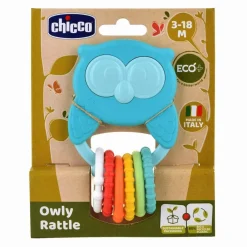Chicco Búho Eco Sonajero Ecológico