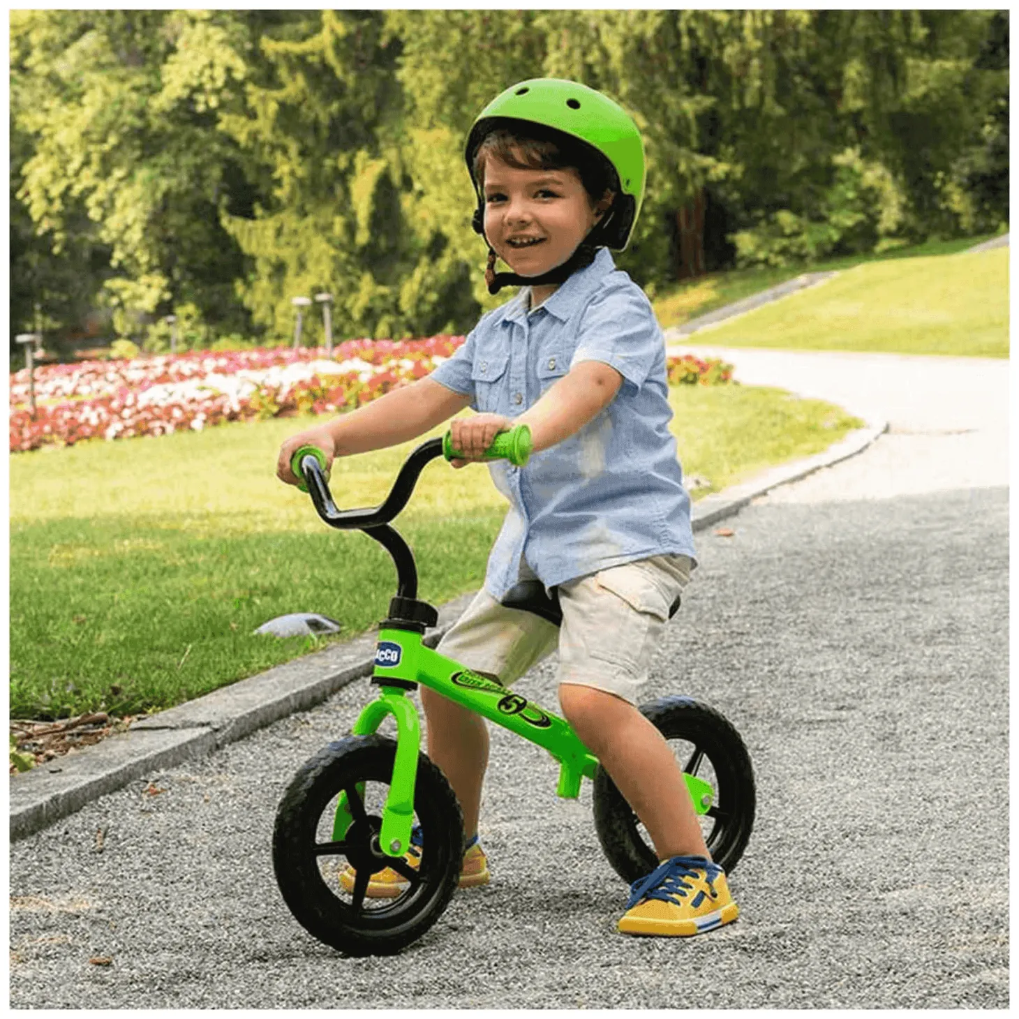 Chicco Bicicleta Verde First Bike Green Rocket