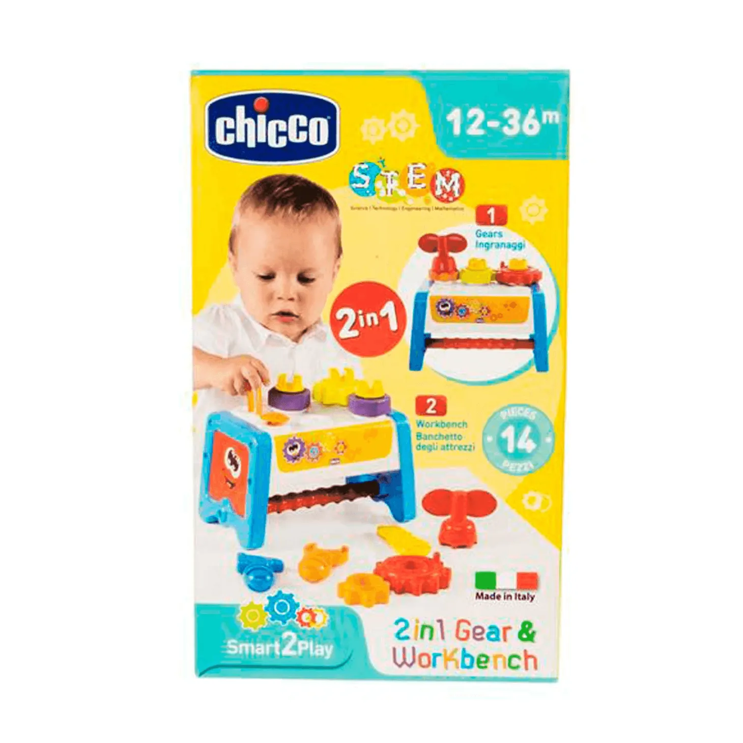 Chicco Escuela de Herramientas 2 En 1