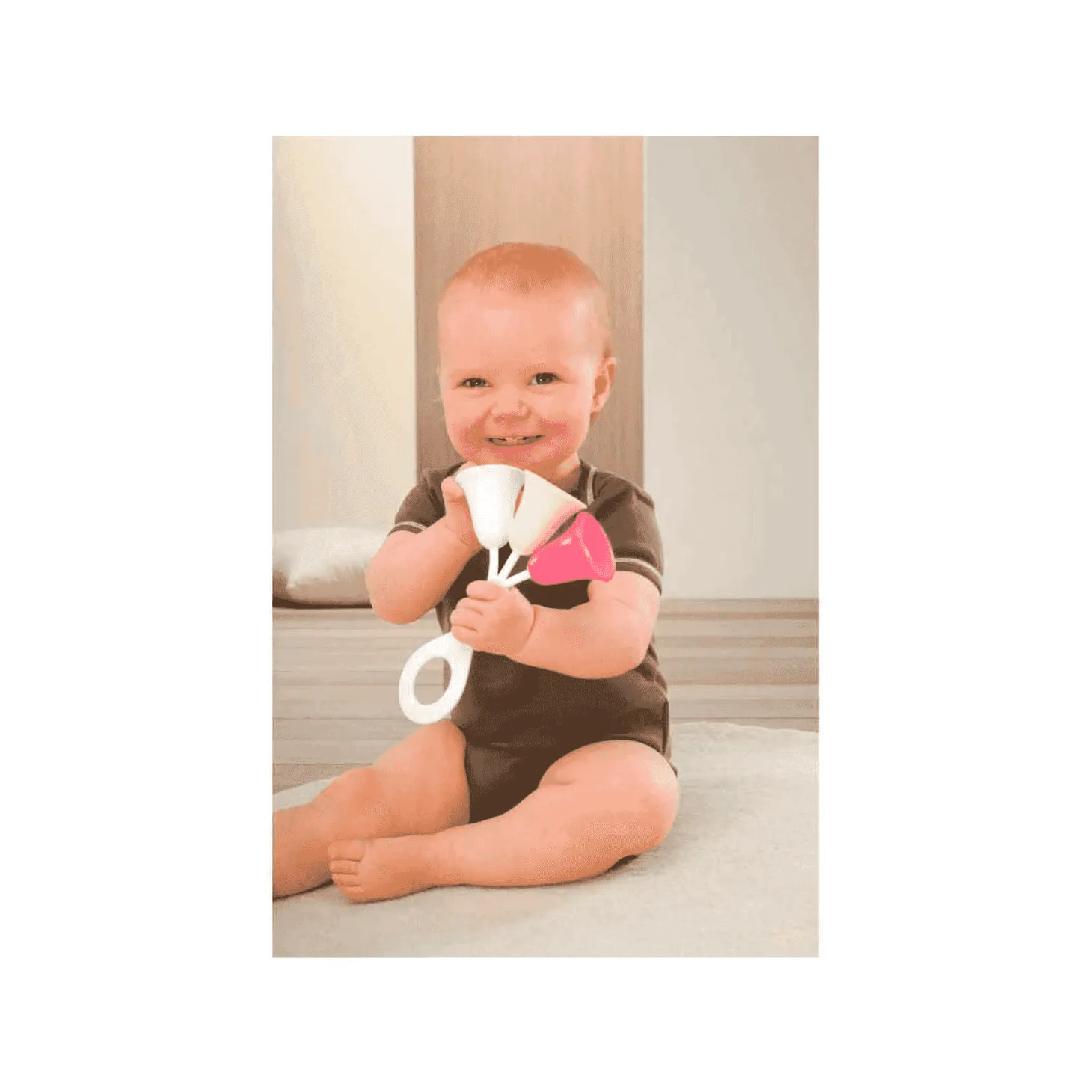 Chicco Sonajero Tulipán Rosa