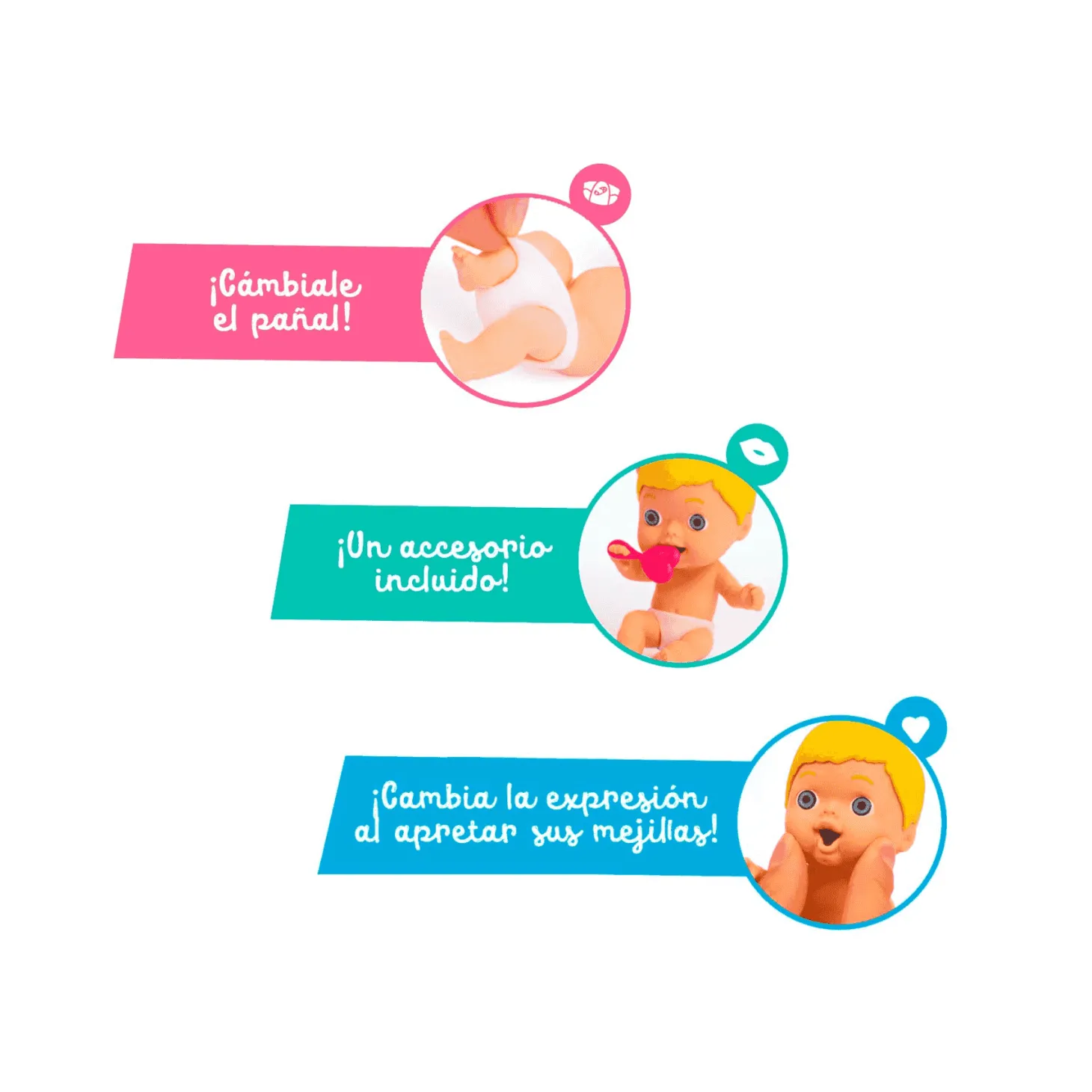 Cicciobello Amicicci Bebés Diferentes Modelos