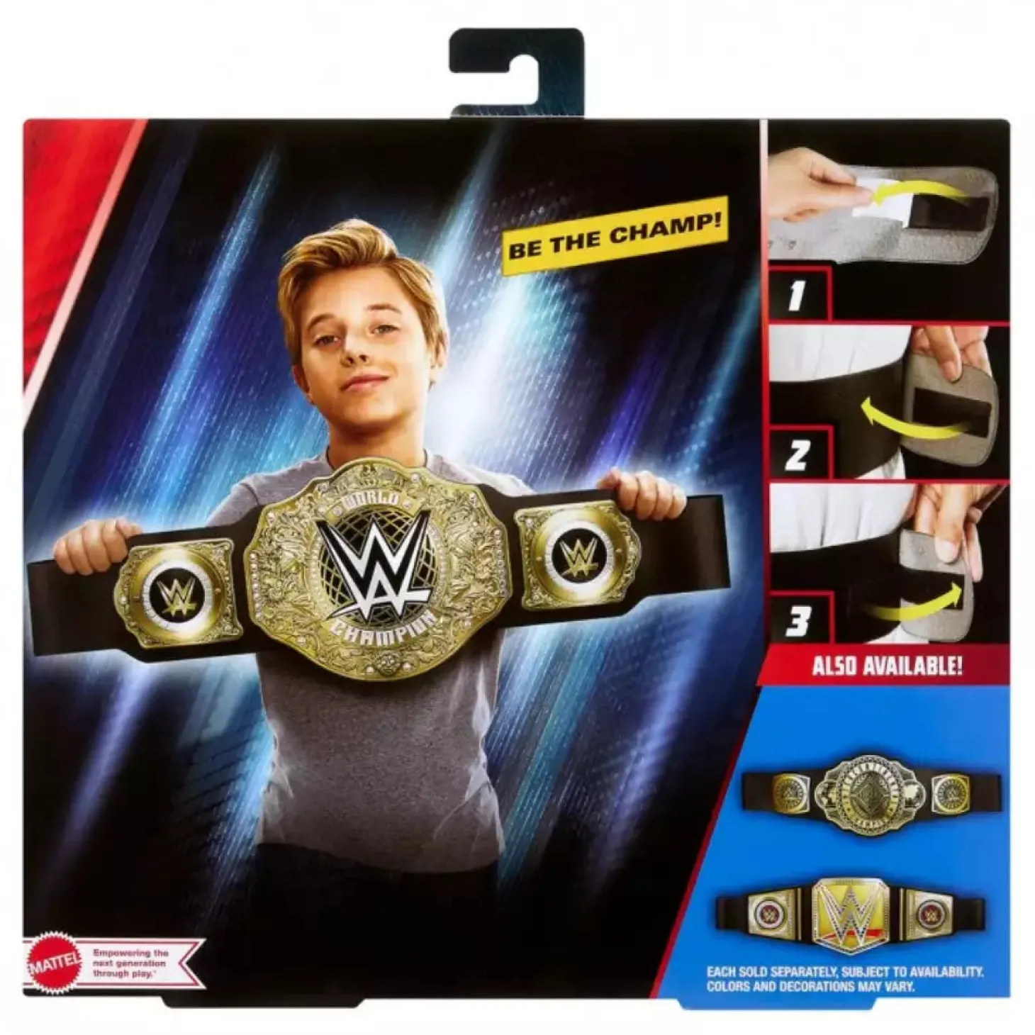 Cinturón WWE World Heavyweight Gold