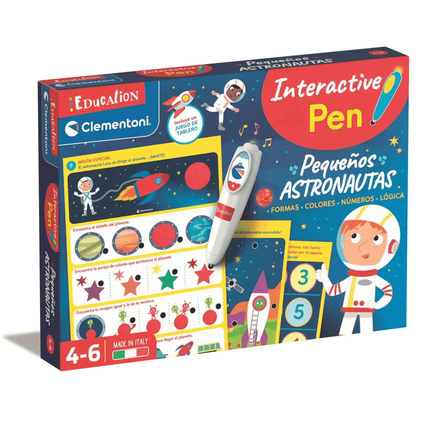 Clementoni Boli interactivo Pequeños Astronautas