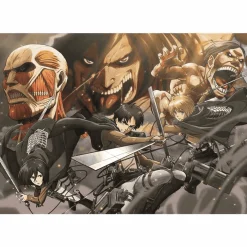 Clementoni Puzzle 500 Cube Anime Attack On Titans